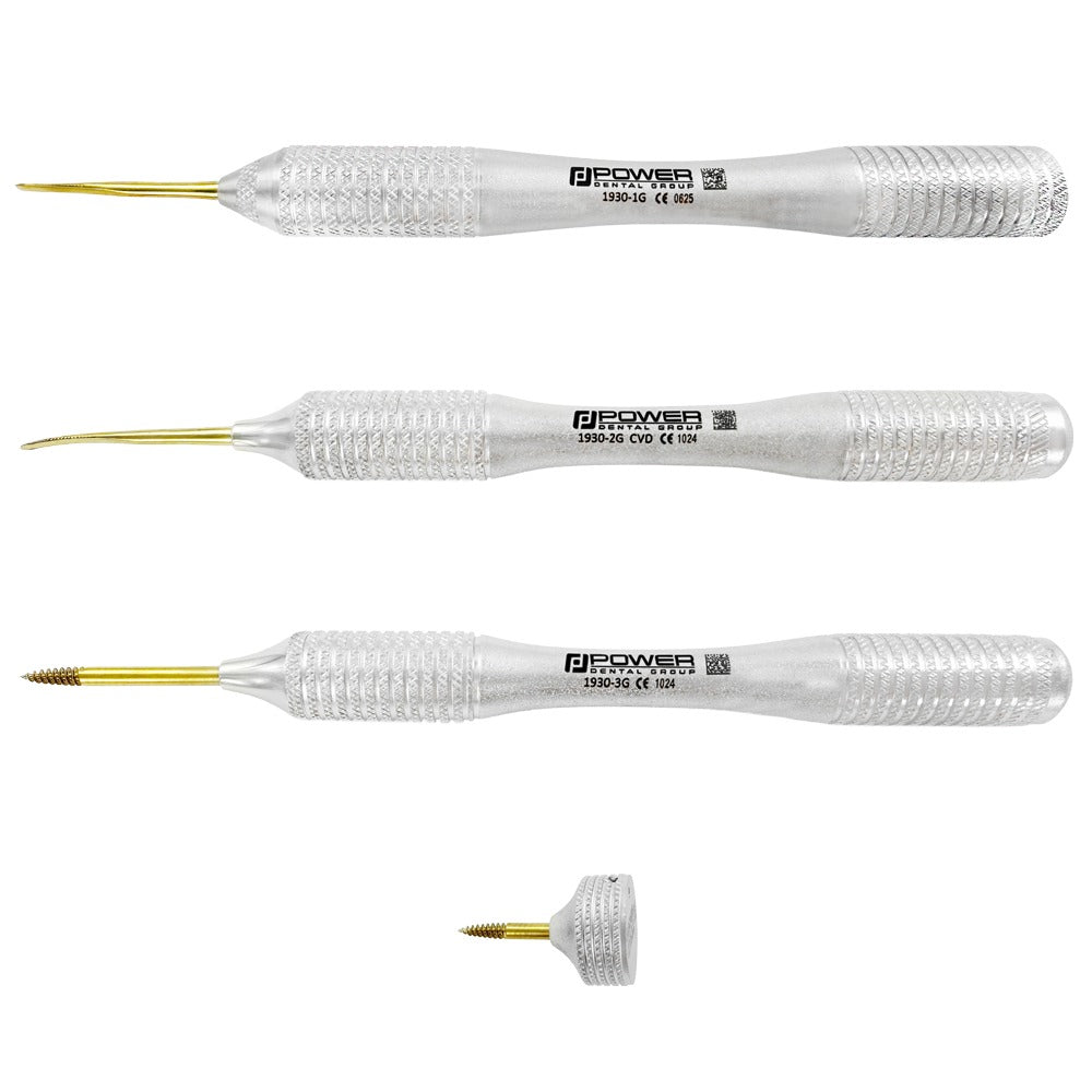 Power Flex Periotome Kit, Titanium – Set of 4