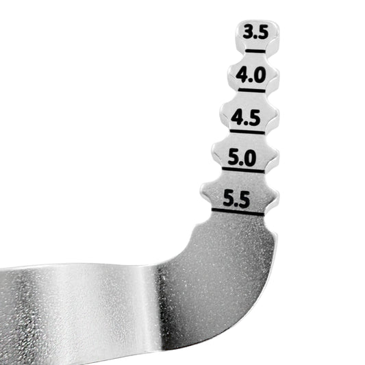 Guide de pose d'implants multiples Power n°1 – Première ostéotomie, 3,5–5,5 mm