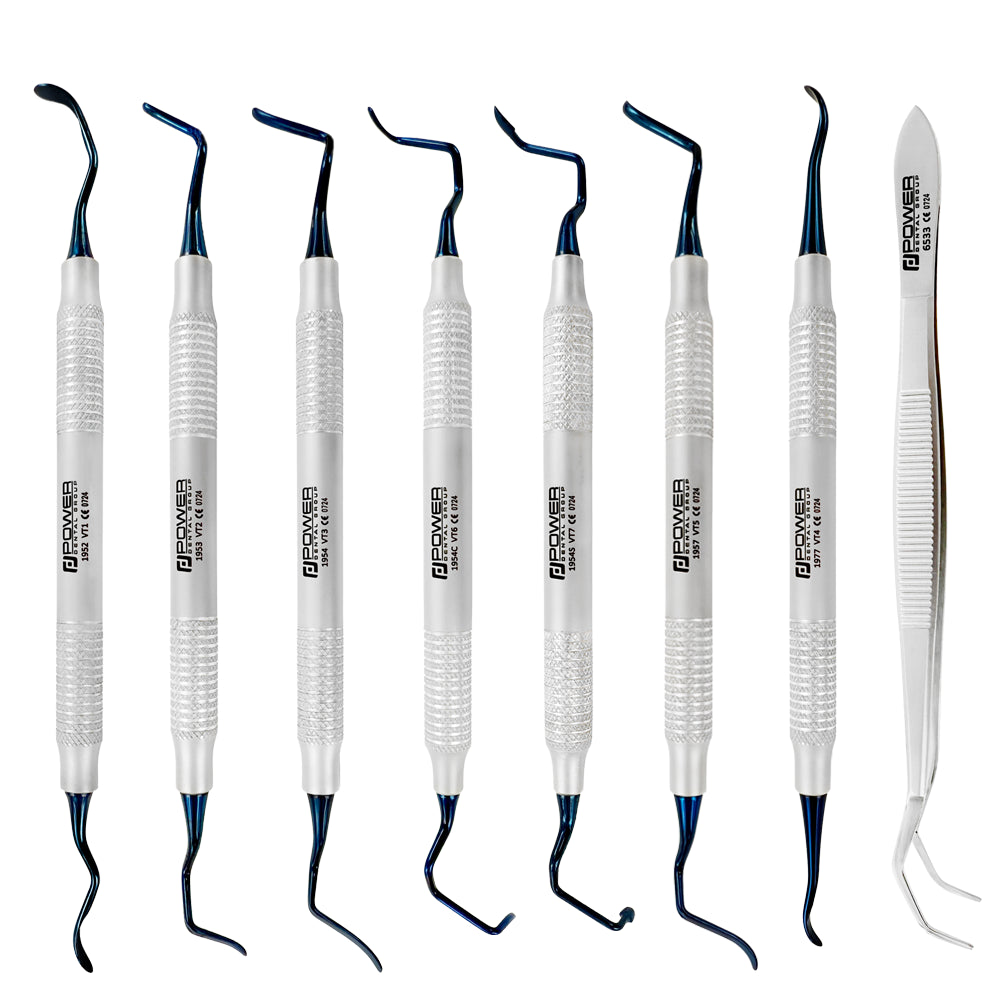 Kit de procédure de tunnelisation Power VT – Titane, ensemble de 8