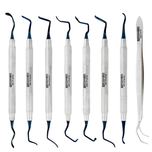 Kit de procédure de tunnelisation Power VT – Titane, ensemble de 8