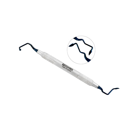 Instrumento de tunelización Power VT-7 – Punta de pala para papila Dr. Juluri, titanio