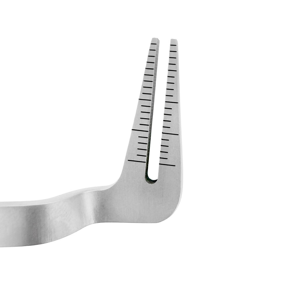 Close-up of the tapered working end on the Power Self-Centering Implant Guide for anterior 4-10 mm spaces