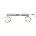 Kit de periotomo Power Flex (anterior y posterior), titanio, juego de 4 