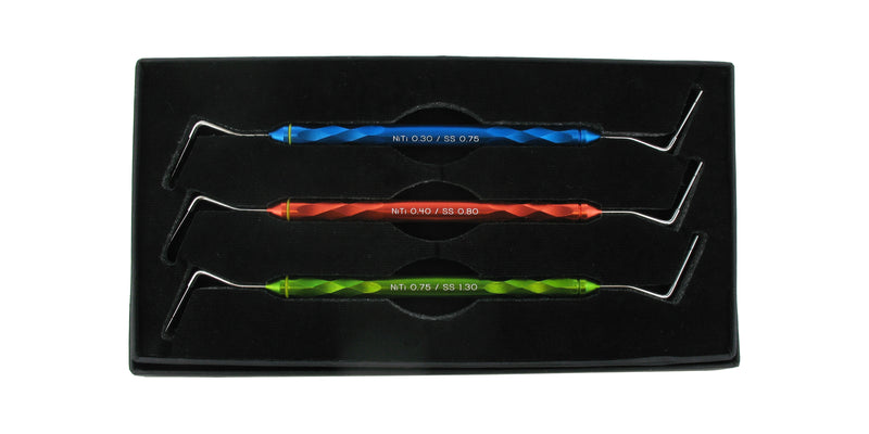 NiTi Endo Plugger  Set of 3