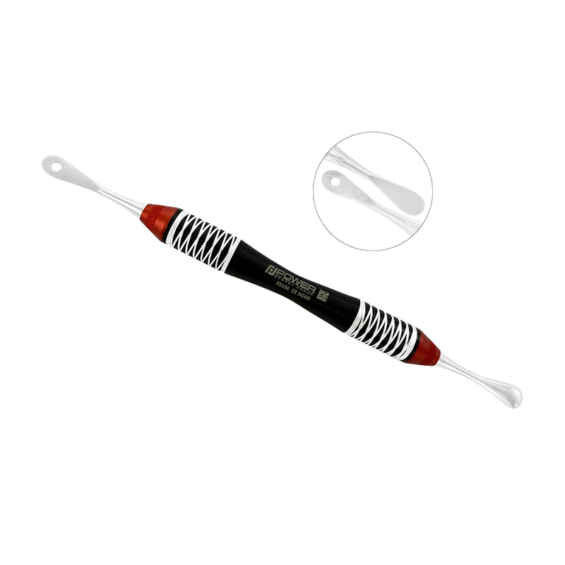Élévateur périosté Allen modifié pour chirurgie implantaire, édition noire