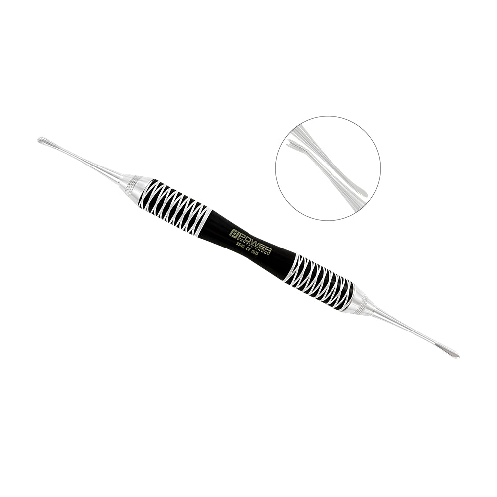 Power Periosteal Elevator & Bone Packer – 2–10 mm, Black Edition