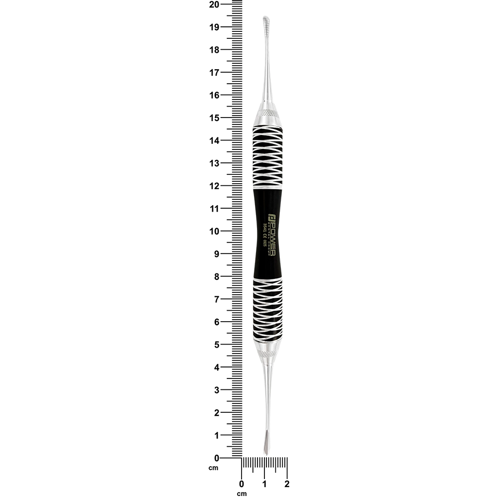 Power Periosteal Elevator & Bone Packer – 2–10 mm, Black Edition