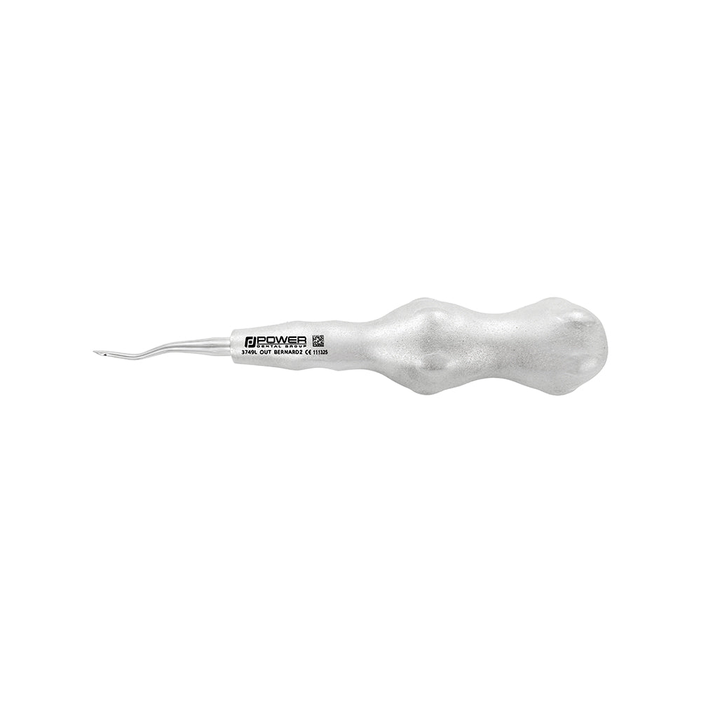 Spade Lux-Tome – Outer Curved Serrated Thin Tip, side profile