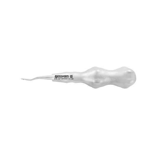 Spade Lux-Tome – Outer Curved Serrated Thin Tip, side profile