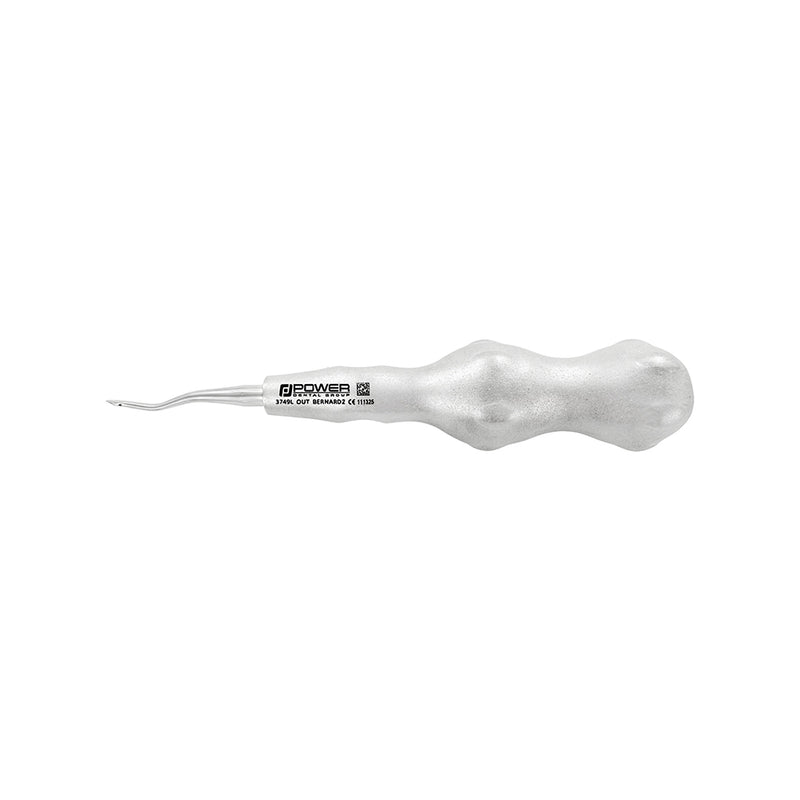 Spade Lux-Tome – Outer Curved Serrated Thin Tip, side profile