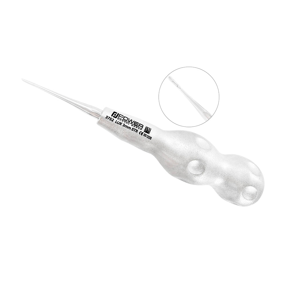 Luxator 3 mm – Hoja recta y fina, uso delicado