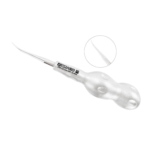Luxator – Curved, 3 mm with ergonomic Snowman handle
