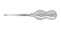 LUXATION 3mm STR SMALL HANDLE DELICATE, AVOID EXCESSIVE PRESSURE, NOT TO BE USED AS AN ELE
