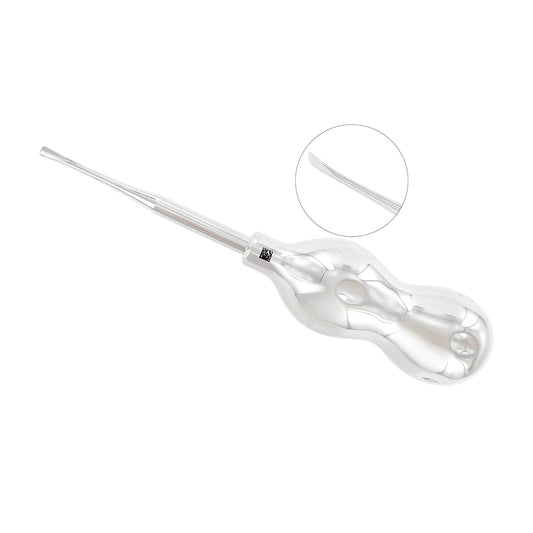 Luxator – Curved, 3 mm with compact ergonomic Snowman handle