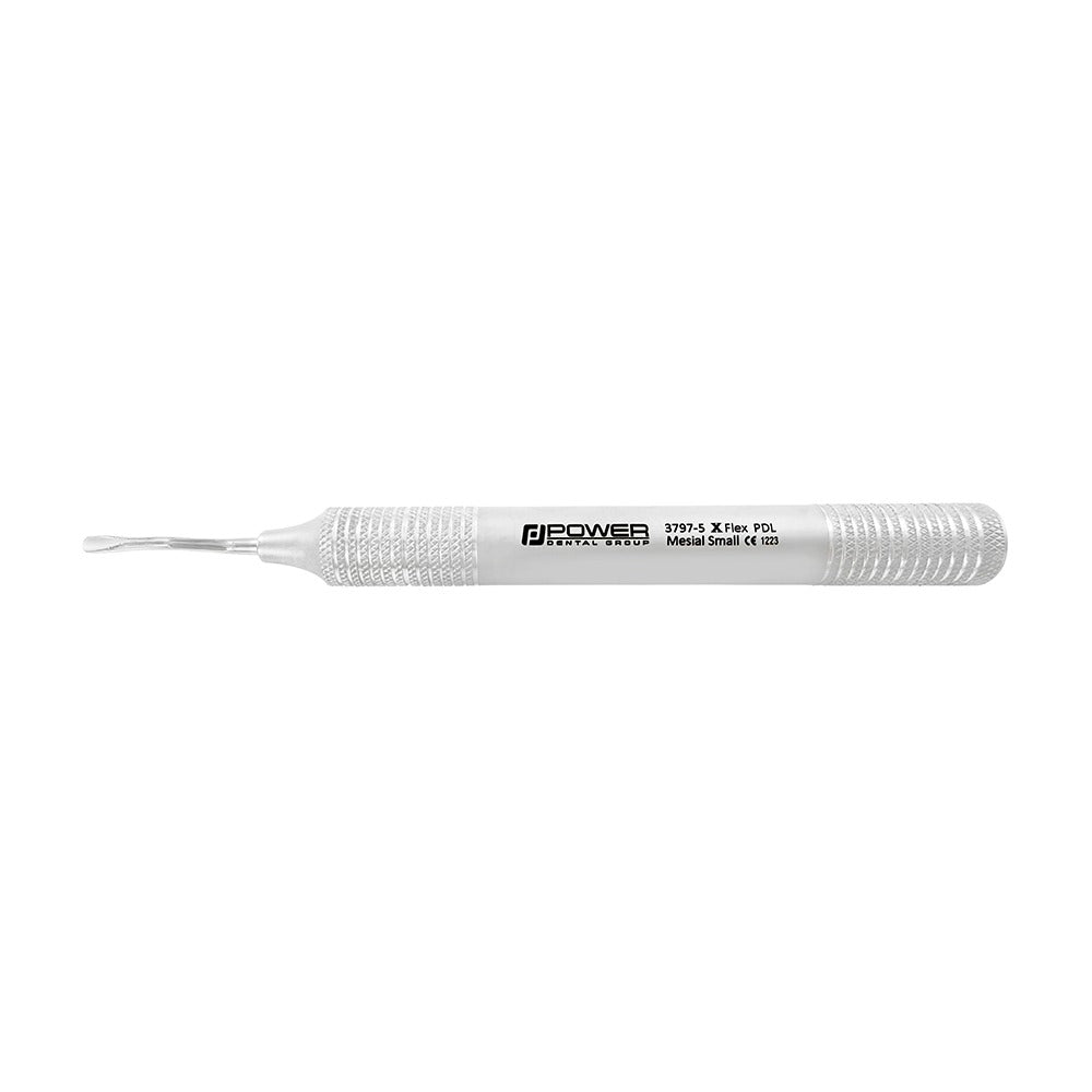 Power Flex Accu Lux-Tome Elevator, Small Mesial, serrated tip