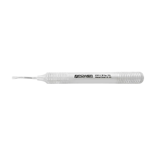 Power Flex Accu Lux-Tome Elevator, Small Mesial, serrated tip