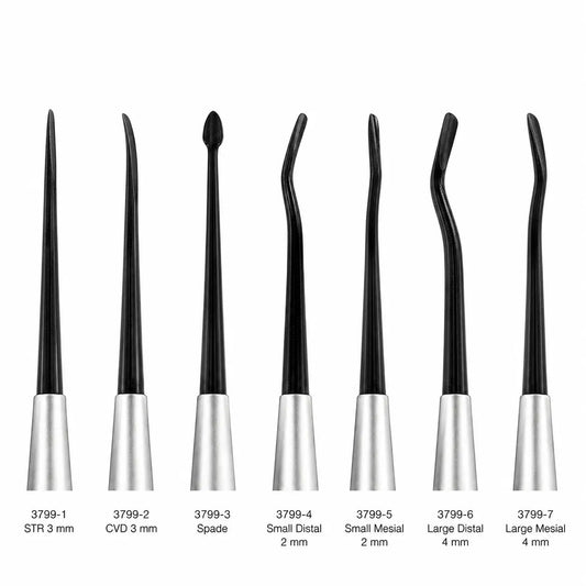 Power Flex PDL Proximity Luxator Kit – Titanium, Set of 7