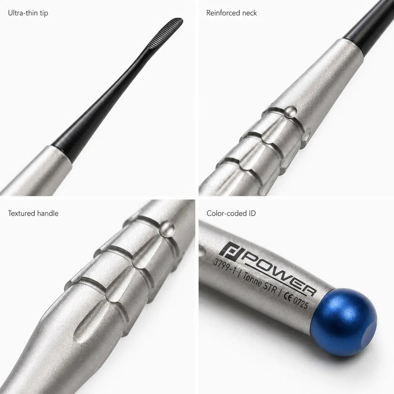 Kit de luxateurs de proximité Power Flex PDL – Titane, ensemble de 7 