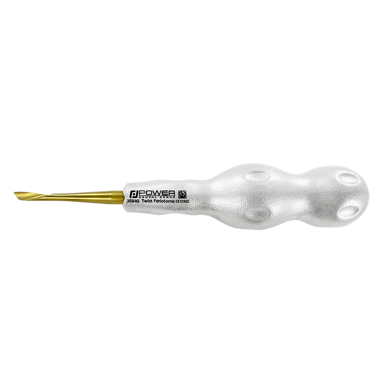 Power Twist Periotome Anterior 4 mm, Straight – Left, Titanium