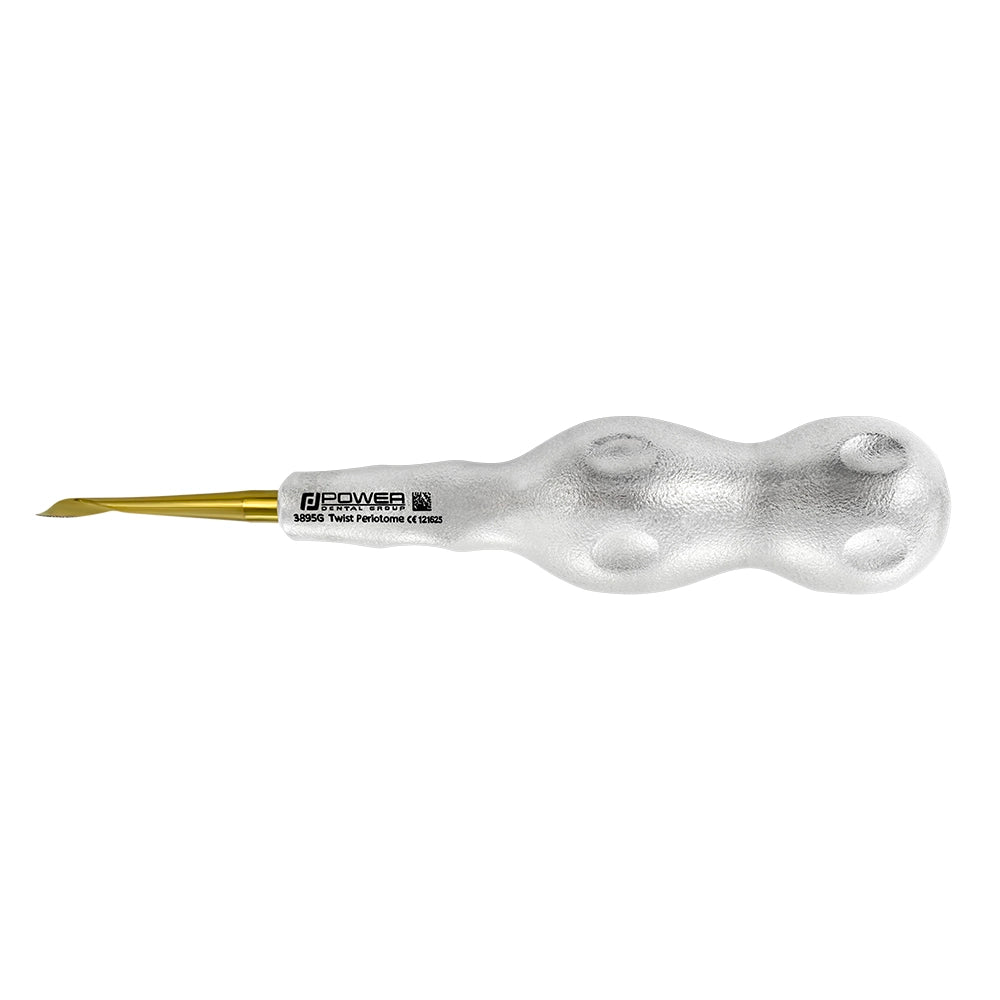 Power Twist Periotome Anterior 4 mm, Straight – Right, Titanium