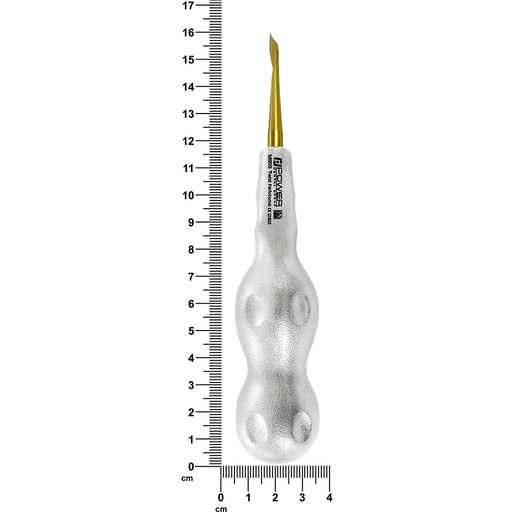 Power Twist Periotome Anterior 4 mm, Straight – Right, Titanium