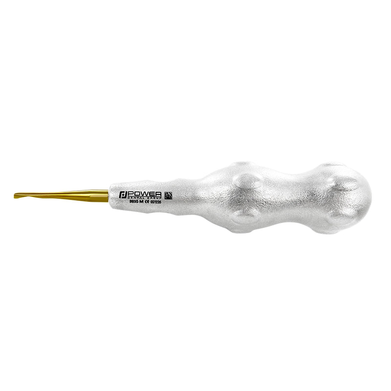 Power Twist Root Tip Pick – 3 mm, Straight Right, Titanium
