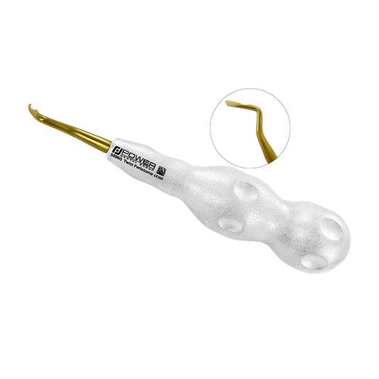 Power Twist Periotome Posterior 4 mm Curved – Left, Titanium