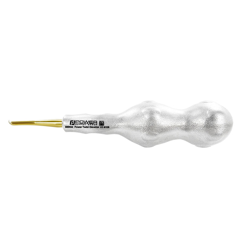 Pince à racines Power Twist 3 mm, courbée à gauche, en titane
