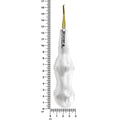 Pince à racines Power Twist 2 mm, courbée à gauche, en titane