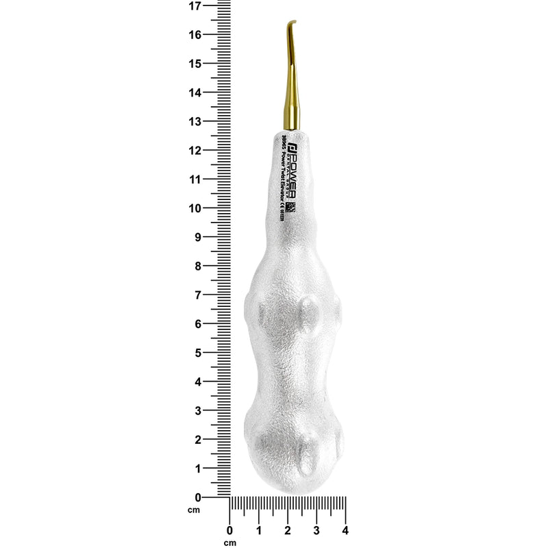 Pince à racines Power Twist 2 mm, courbée à gauche, en titane