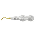 Púa Power Twist Root Tip de 3 mm, curvada a la derecha, de titanio