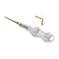 Púa Power Twist Root Tip de 3 mm, curvada a la derecha, de titanio