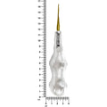 Pince à racines Power Twist 2 mm, courbée à droite, en titane