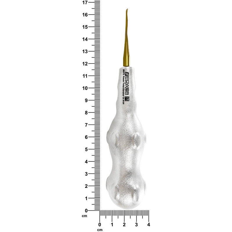 Pince à racines Power Twist 2 mm, courbée à droite, en titane
