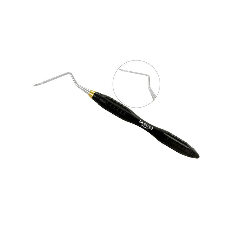 Power Root Tip Pick Right Davis Teasers 3 Black Edition angled view