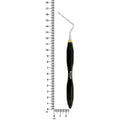 Power Root Tip Pick Davis Teasers 3 side view with measurement scale