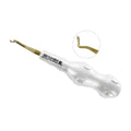 Élévateur Power Twist robuste courbé à gauche – 4 mm, titane 