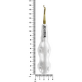 Élévateur Power Twist robuste courbé à gauche – 4 mm, titane 