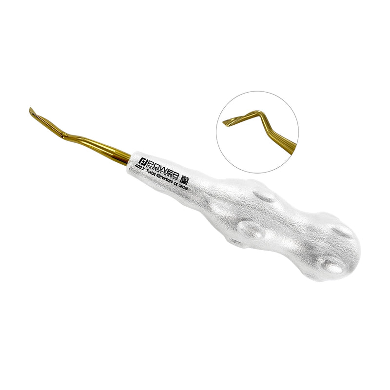 Power Twist Elevator Heavy Duty Curved Right – 4 mm, Titanium