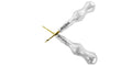 Kit d'élargisseurs de racines Power Twist – Droit L/R, Titane, Lot de 2 