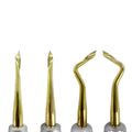 Kit élévateur Power Twist robuste, titane – Lot de 4 