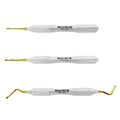 Kit de cure-racines Power Flex Twist – Titane, lot de 3