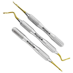 Power Flex Twist Root Pick Kit – Titanium, Set of 3