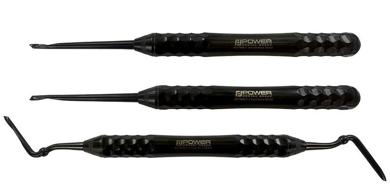 Power Flex Twist Root Pick Kit – Set of 3, Black Edition