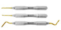 Kit de cure-racines Power Flex Twist – Titane, lot de 3