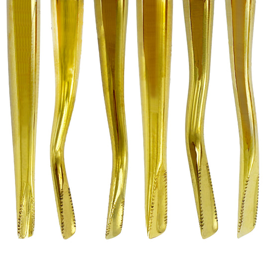 Kit d'élévateur Power Flex – Dentelé, Titane – Ensemble de 6