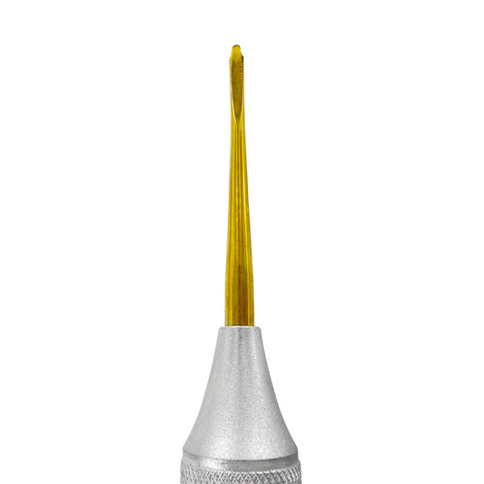 Power Flex Luxator – Straight 2.5 mm – Serrated, Titanium
