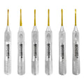 Kit de luxateurs Power Flex – Dentelés, Titane – Ensemble de 6