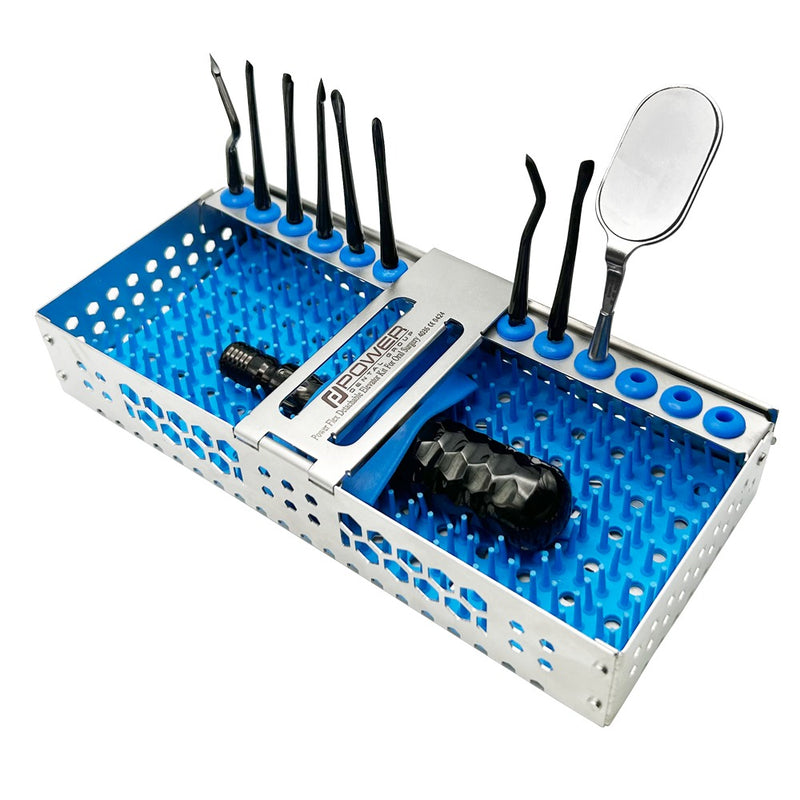 Power Detachable Elevator Kit Titanium Set of 11 with cassette