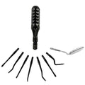 Complete Power Detachable Elevator Kit components including tips handle mirror and cassette